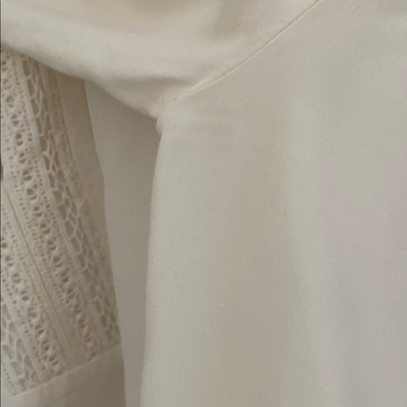 LOFT Cream Blouse - Picture 3 of 4